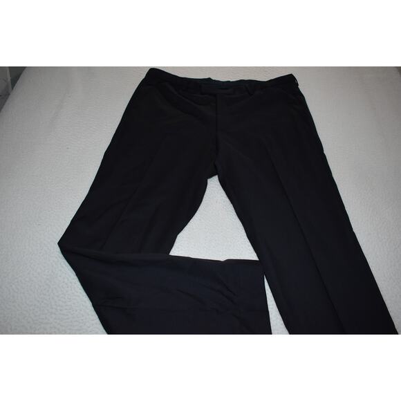 Boss Hugo Boss Wool Dress Pants Mens Size 38 x 32 Flat Front Blue - Picture 1 of 5